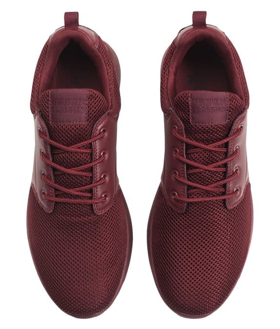 Light Runner Shoe burgundy 6